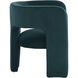 Isidore Meg Teal Lounge Chair